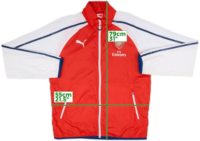 2014-15 Arsenal Puma Windbreaker - 8/10 - (L)