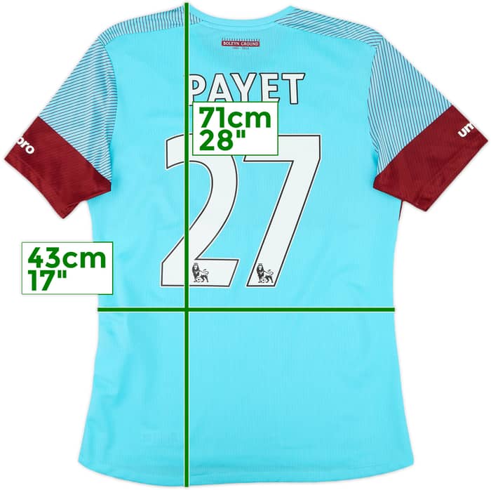 2015-16 West Ham 'Boleyn' Third Shirt Payet #27 - 8/10 - (XL.Boys)