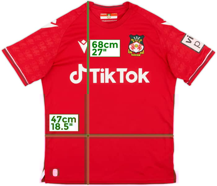 2022-23 Wrexham Home Shirt - 7/10 - (S)