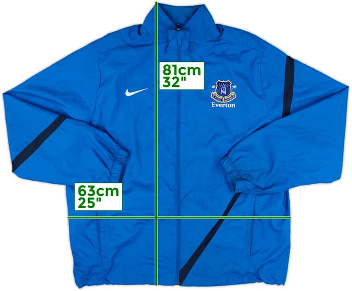 2012-13 Everton Nike Track Jacket - 6/10 - (XL)