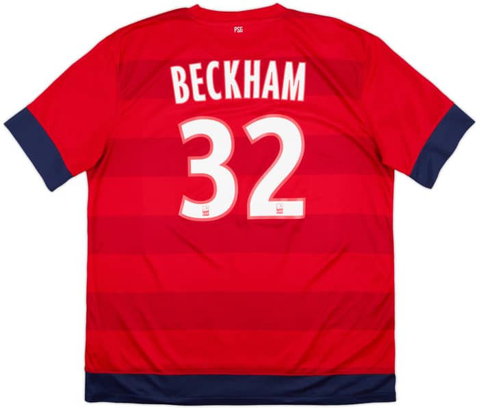 2012-13 Paris Saint-Germain Away Shirt Beckham #32 - 8/10 - (XL)