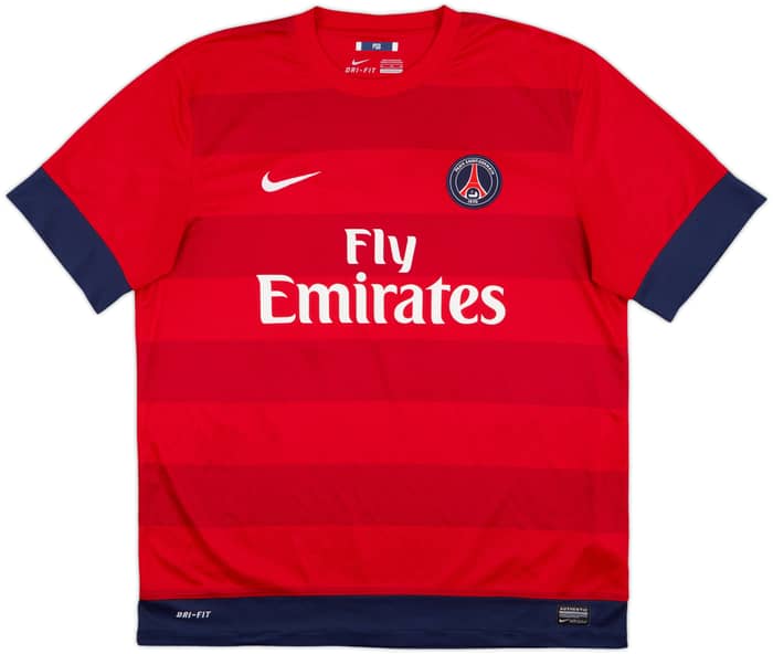 2012-13 Paris Saint-Germain Away Shirt Beckham #32 - 8/10 - (XL)