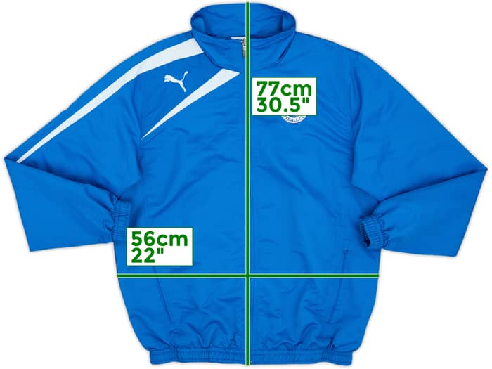 2012-13 Leicester Puma Track Jacket - 7/10 - (M)