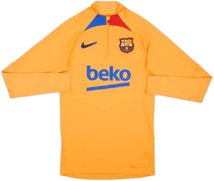 2022-23 Barcelona Nike 1/4 Zip Drill Top - 9/10 - (XS)