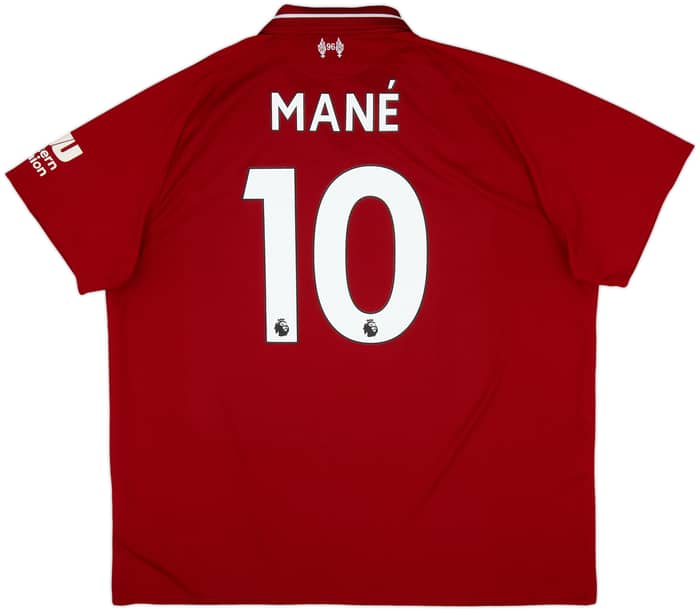 2018-19 Liverpool Home Shirt Mane #10 - 6/10 - (XXL)