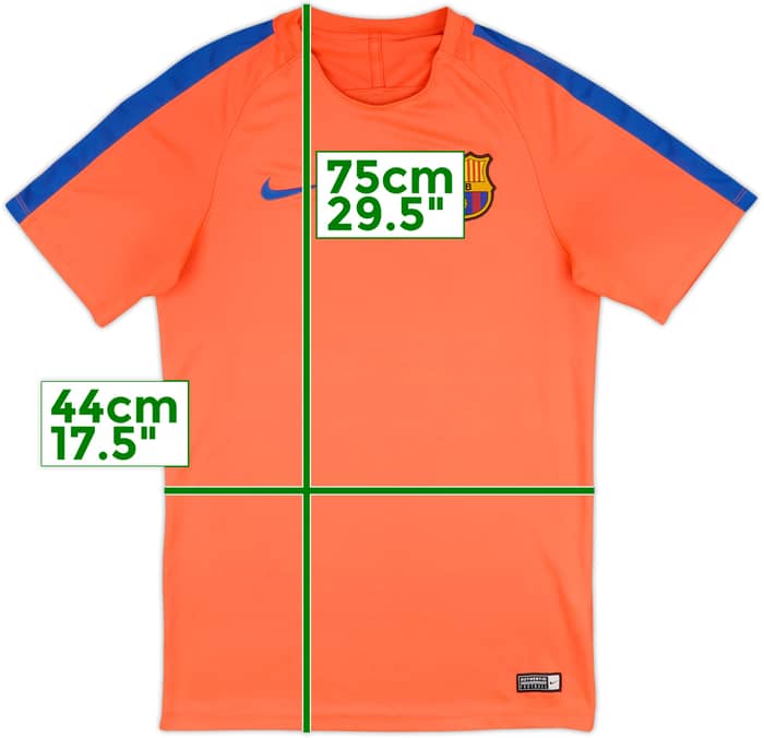 2016-17 Barcelona Nike Training Shirt - 8/10 - (S)