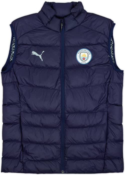 2021-22 Manchester City Puma Casuals Padded Gilet - 9/10 - (M)