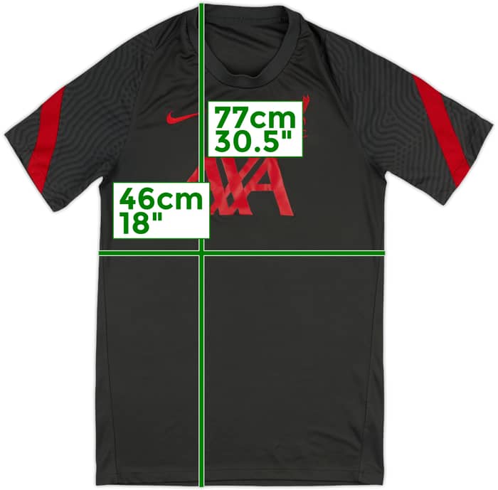 2020-21 Liverpool Nike Training Shirt - 8/10 - (S)