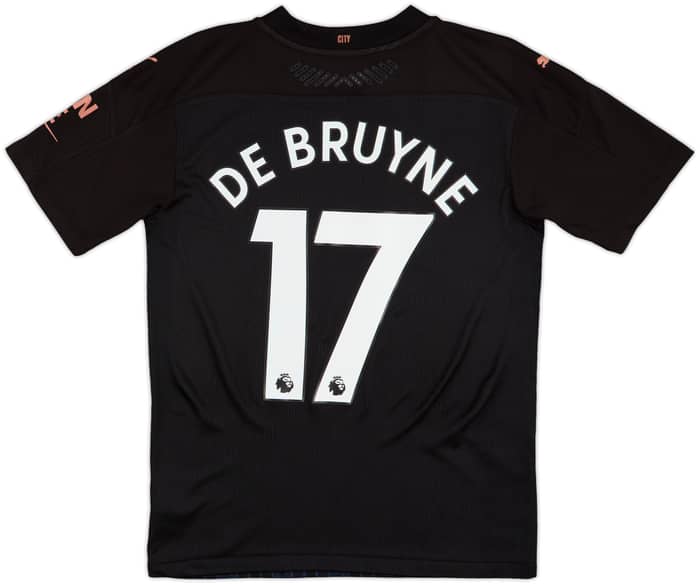 2020-21 Manchester City Authentic Away Shirt De Bruyne #17 - 10/10 - (S)