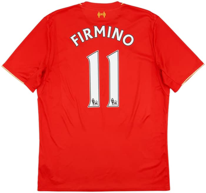 2015-16 Liverpool Home Shirt Firmino #11 - 6/10 - (L)