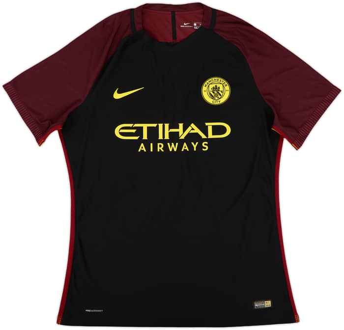 2016-17 Manchester City Authentic Away Shirt De Bruyne #17 - 10/10 - (XL)