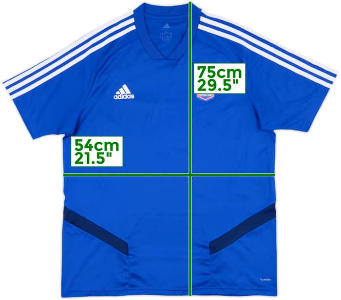 2019-20 Ipswich adidas Training Shirt - 6/10 - (L)