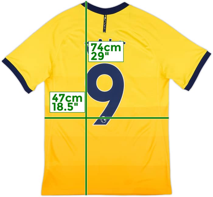 2020-21 Tottenham Third Shirt Bale #9 - 7/10 - (S)