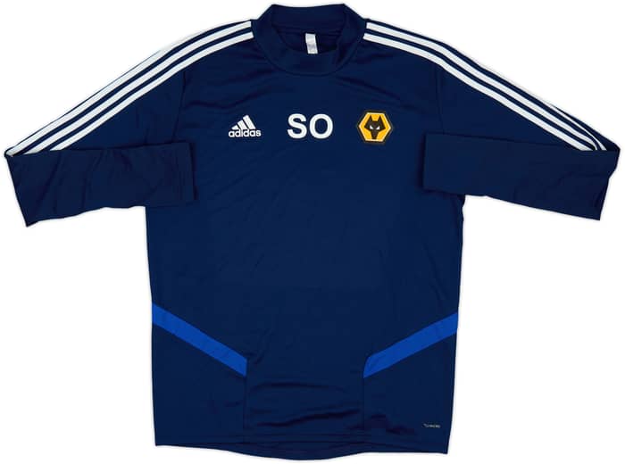 2019-20 Wolves adidas Staff Issue Sweat Top SO - 9/10 - (L)