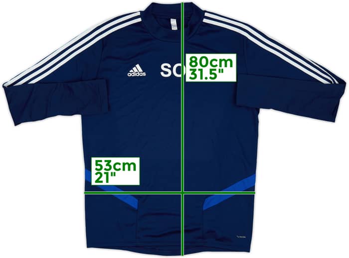 2019-20 Wolves adidas Staff Issue Sweat Top SO - 9/10 - (L)