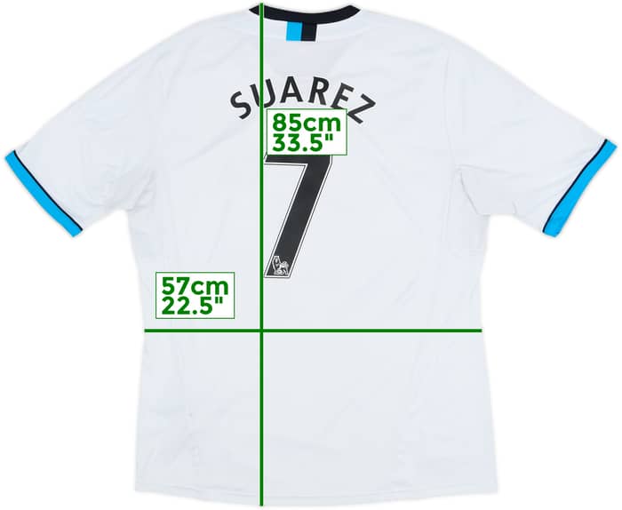 2011-12 Liverpool Third Shirt Suarez #7 - 8/10 - (XL)