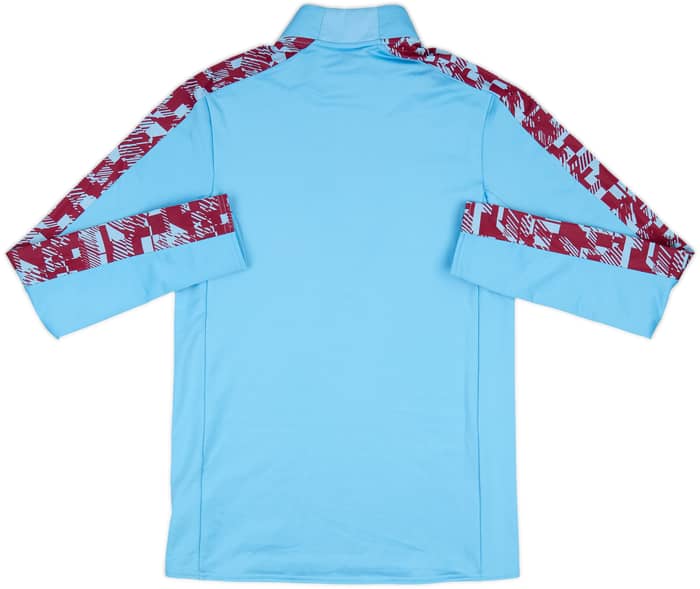 2020-21 Burnley Umbro 1/4 Zip Drill Top - 8/10 - (S)