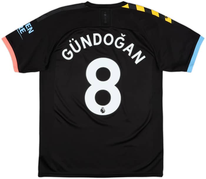 2019-20 Manchester City Away Shirt Gundogan #8 - 9/10 - (M)