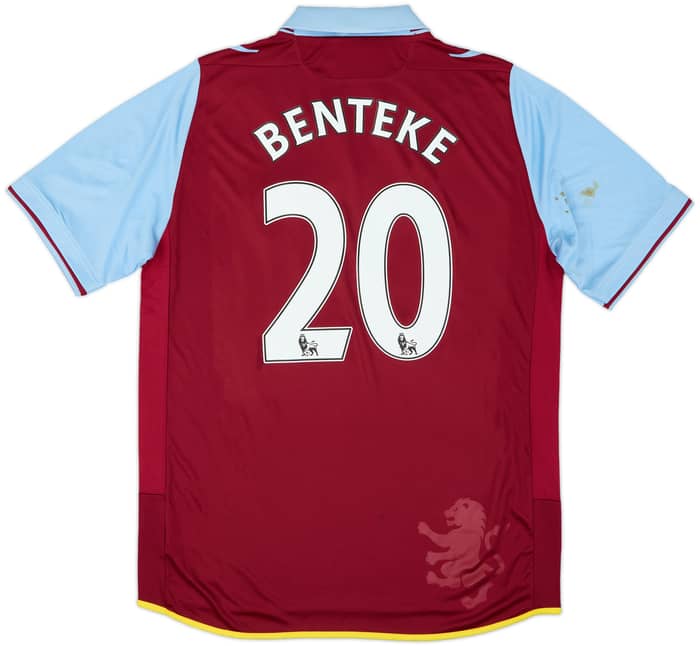 2012-13 Aston Villa Home Shirt Benteke #20 (M)