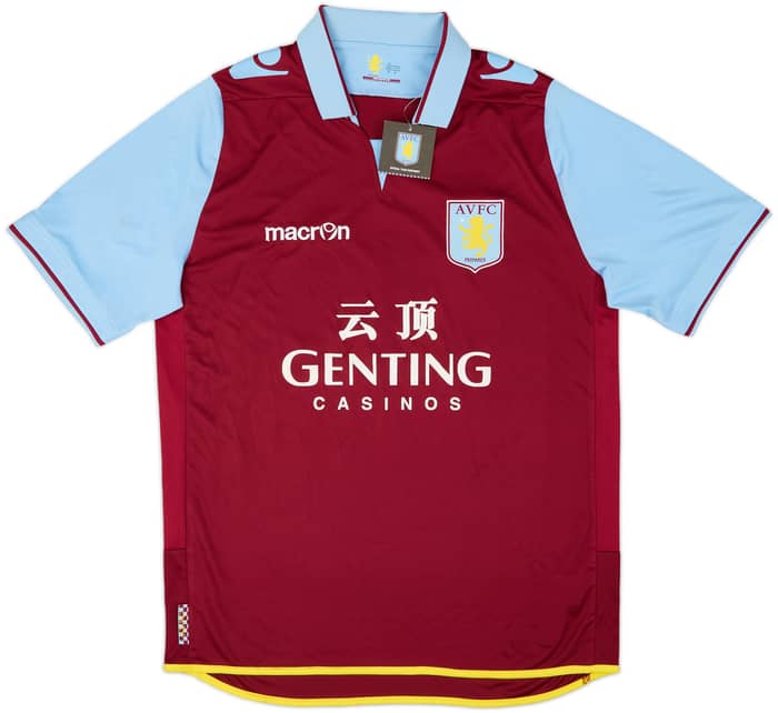 2012-13 Aston Villa Home Shirt Benteke #20 (M)
