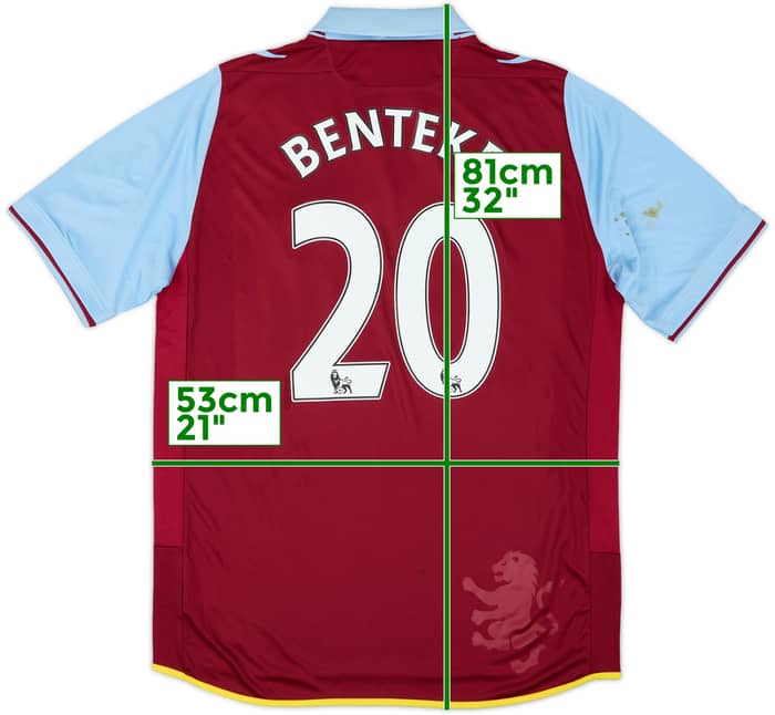 2012-13 Aston Villa Home Shirt Benteke #20 (M)