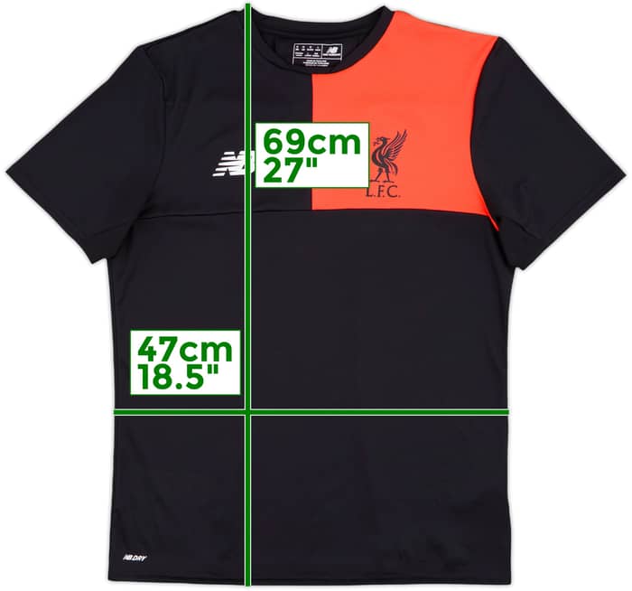 2016-17 Liverpool New Balance Training Shirt - 8/10 - (M)