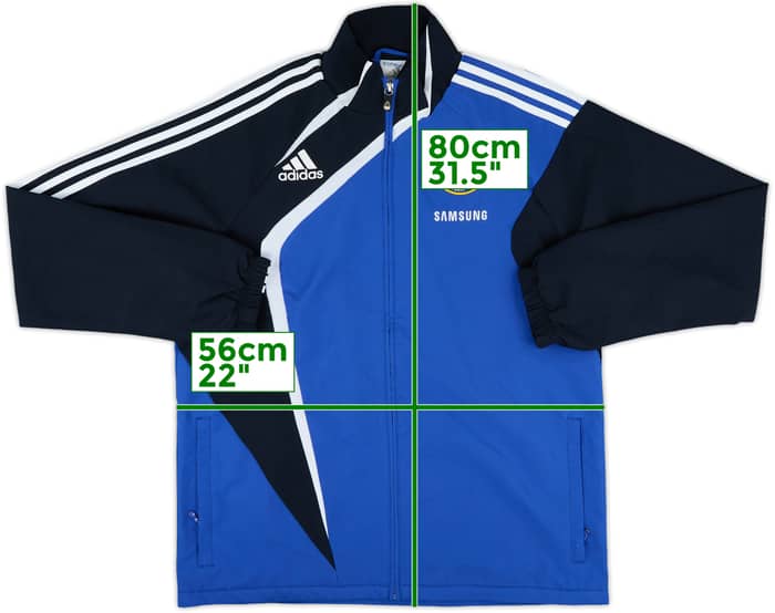 2009-10 Chelsea adidas Track Jacket - 8/10 - (M)