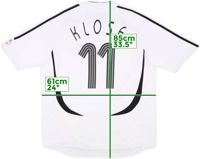 2005-07 Germany Home Shirt Klose #11 - 6/10 - (XXL)