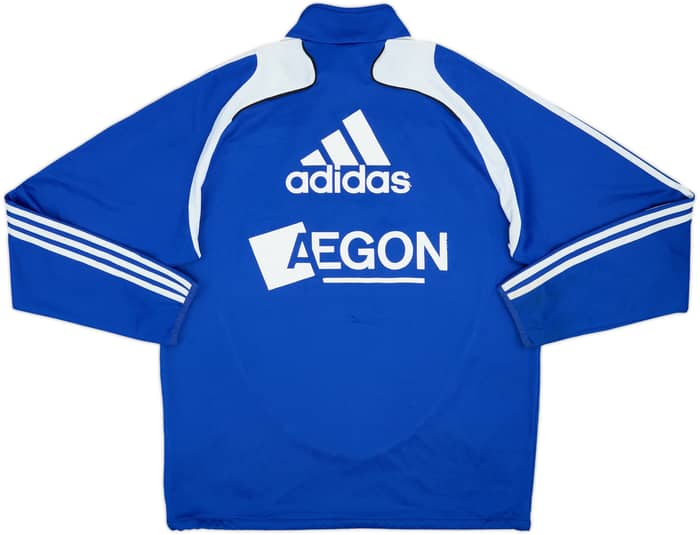 2007-08 Ajax adidas Staff Issue 1/4 Zip Drill Top JK - 6/10 - (XL/XXL)