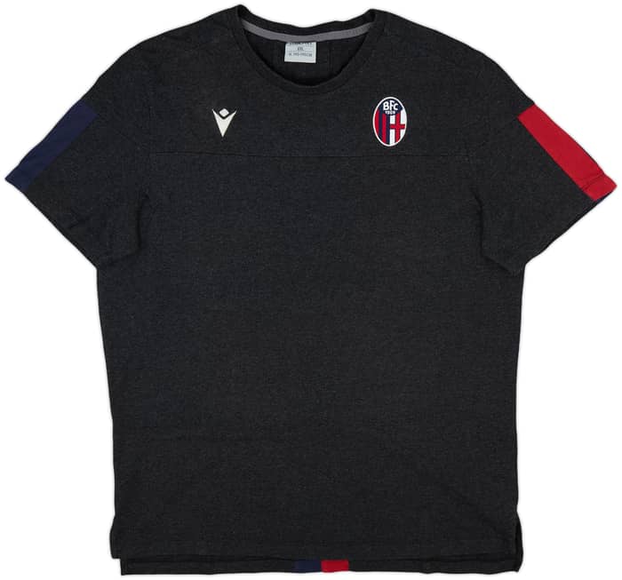 2019-20 Bologna Macron Cotton Tee - 9/10 - (XXL)