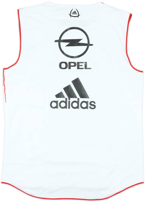 2004-05 AC Milan Player Issue adidas Training Vest (XL)