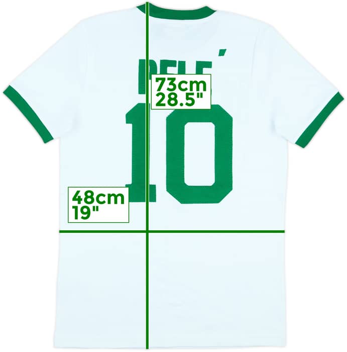 2010 New York Cosmos Umbro 'Retro 1976' Shirt Pele #10 (M)