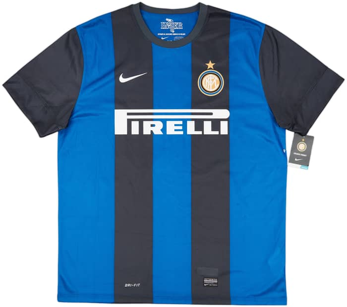 2012-13 Inter Milan Home Shirt Cambiasso #19 (XL)