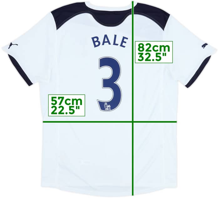 2010-11 Tottenham Home Shirt Bale #3 (L)