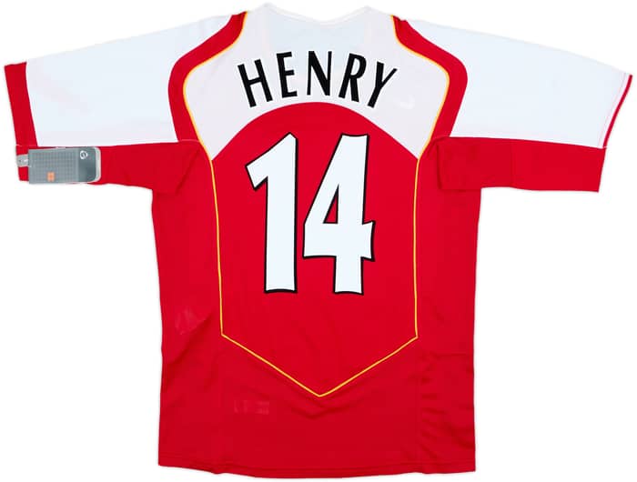 2004-05 Arsenal Home Shirt Henry #14 (M)