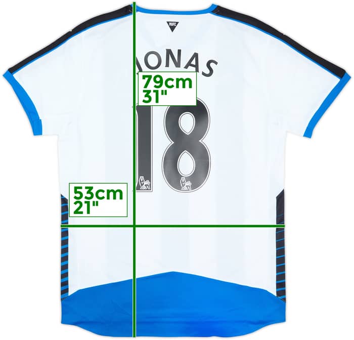 2015-16 Newcastle Home Shirt Jonas #18 (L)