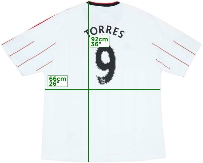 2010-11 Liverpool Away Shirt Torres #9 (3XL)