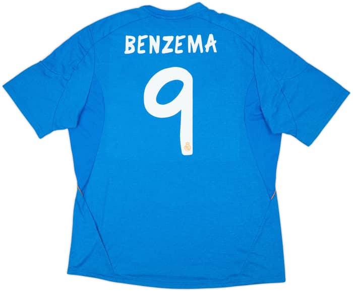 2013-14 Real Madrid Away Shirt Benzema #9 (XL)