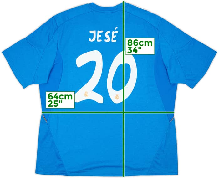 2013-14 Real Madrid Away Shirt Jese #20 (XXL)