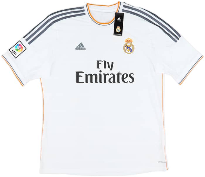 2013-14 Real Madrid Home Shirt Sergio Ramos #4 (XL)