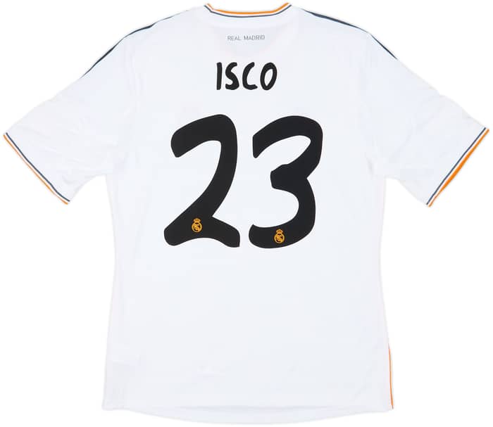 2013-14 Real Madrid Home Shirt Isco #23 (L)