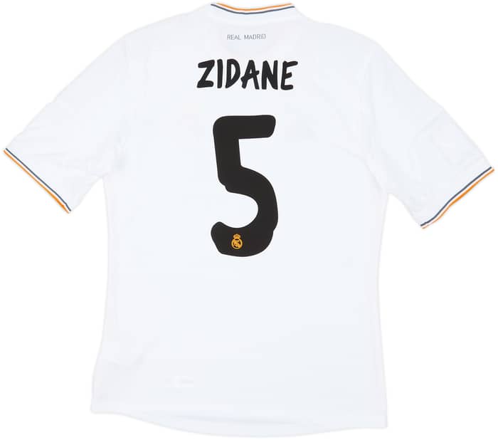 2013-14 Real Madrid Home Shirt Zidane #5 (M)