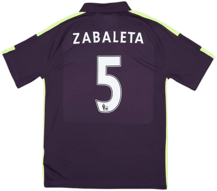 2014-15 Manchester City Third Shirt Zabaleta #5 - 10/10 - (M)