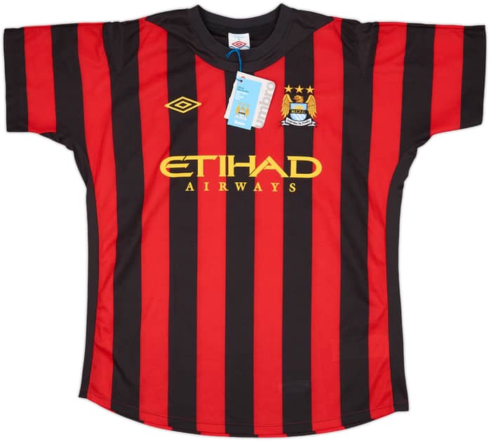 2011-12 Manchester City Away Shirt Barry #18 (L)