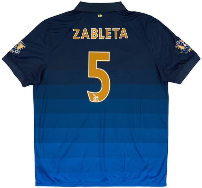 2014-15 Manchester City Away Shirt Zabaleta #5 - 10/10 - (XL)