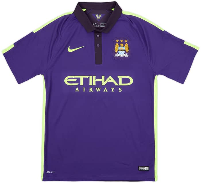 2014-15 Manchester City Third Shirt Nasri #8 - 7/10 - (M)
