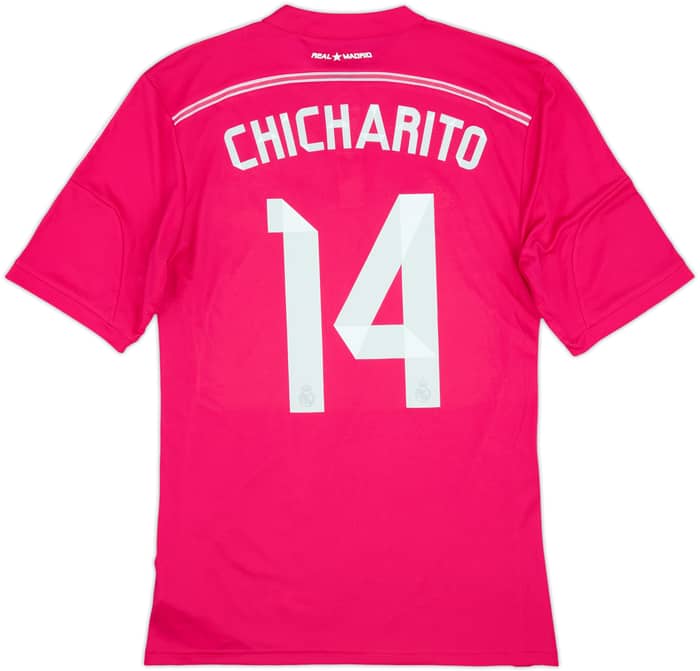 2014-15 Real Madrid Away Shirt Chicharito #14 - 9/10 - (M)