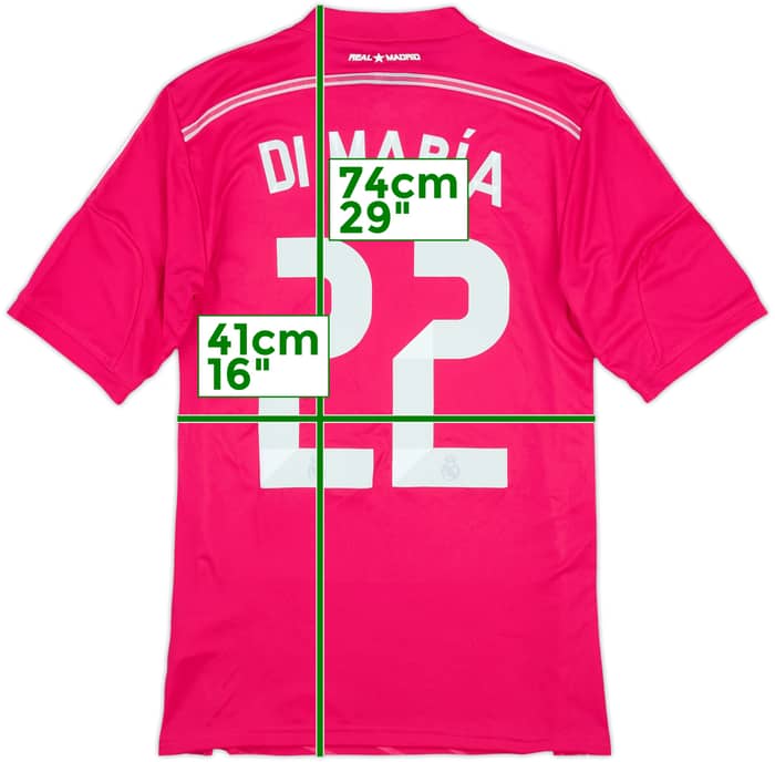 2014-15 Real Madrid Away Shirt Di Maria #22 (S)