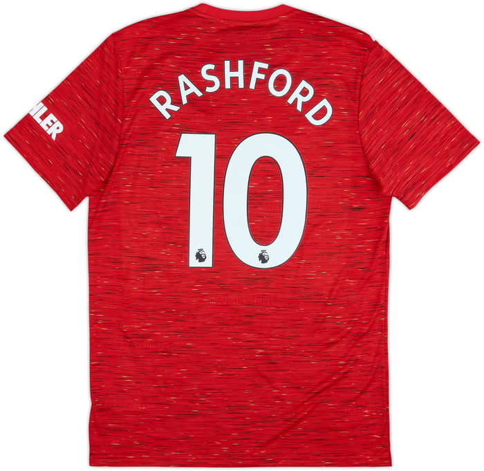 2020-21 Manchester United Home Shirt Rashford #10 (L)