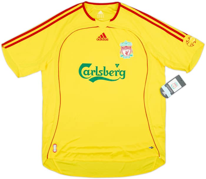 2006-07 Liverpool Away Shirt Gerrard #8 (L)